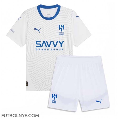 Camiseta Al-Hilal Visitante Equipación para niños 2024-25 manga corta (+ pantalones cortos)